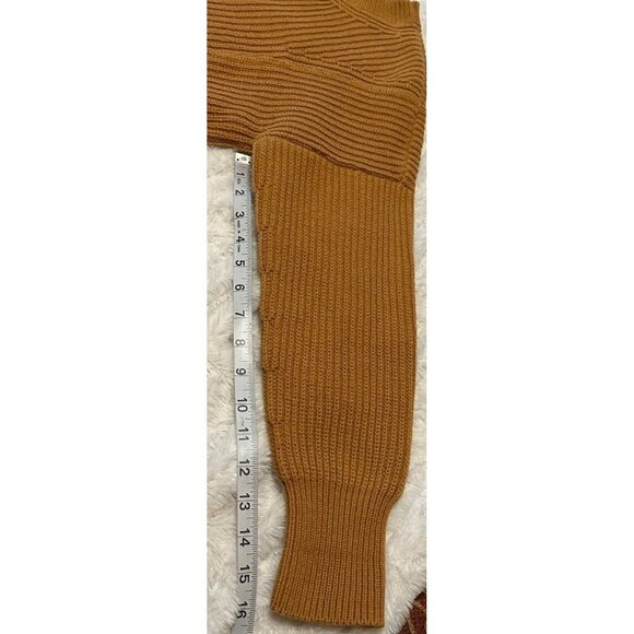 Cabi Brand Chestnut Brown Pullover Sweater Cotton Acrylic Blend Women's Size S - Picture 7 of 16